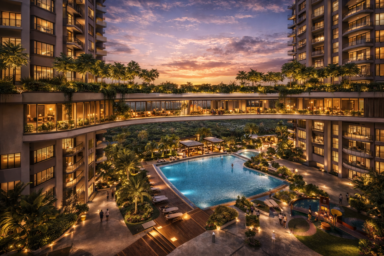 Brigade Stellaris Amenity Deck – Elevated Lifestyle Spaces Chennai