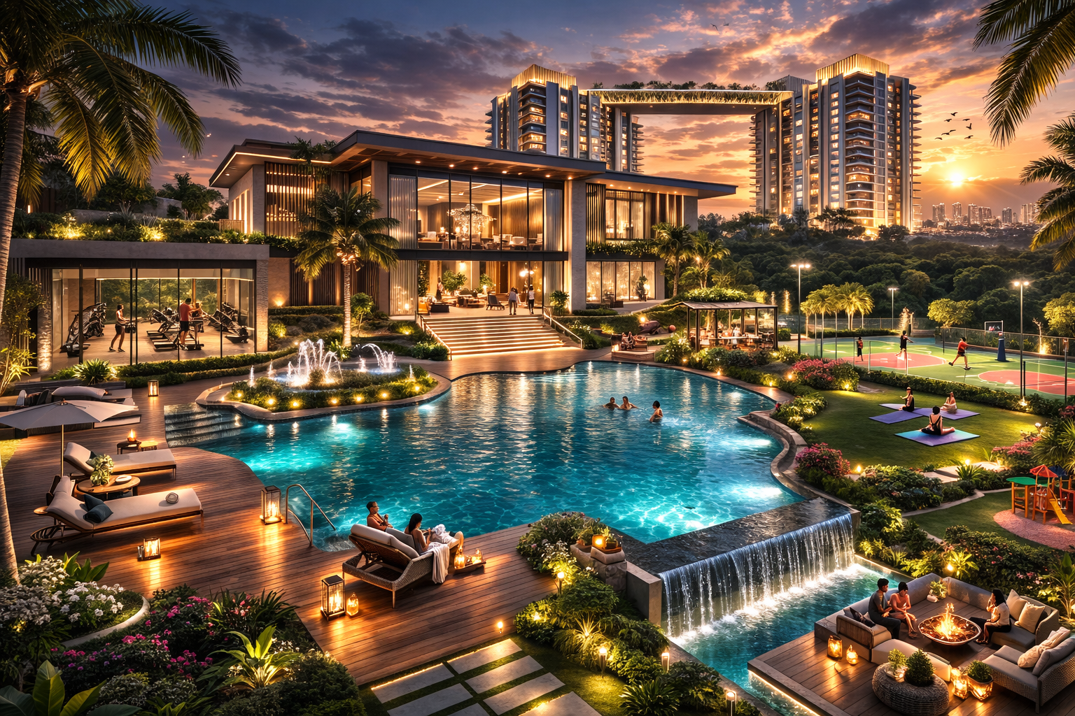 Brigade Stellaris Clubhouse Interior – Luxury Lifestyle Amenities Chennai