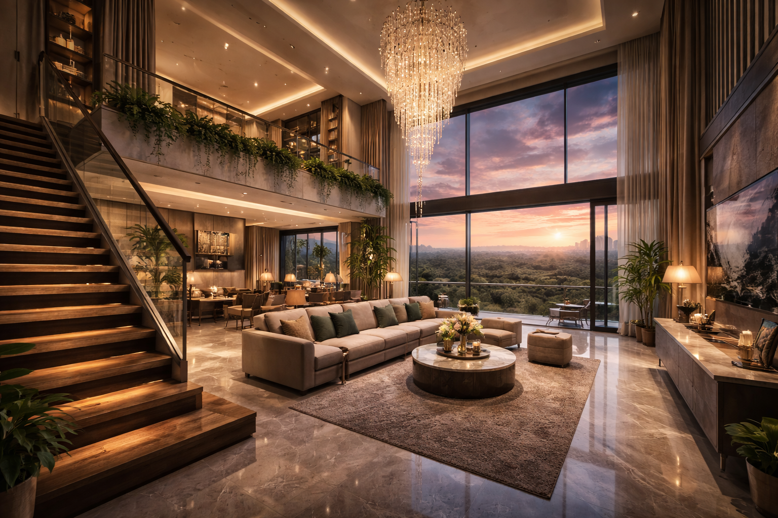 Brigade Stellaris Duplex Living Area – 4600 to 6800 Sq.ft Residences