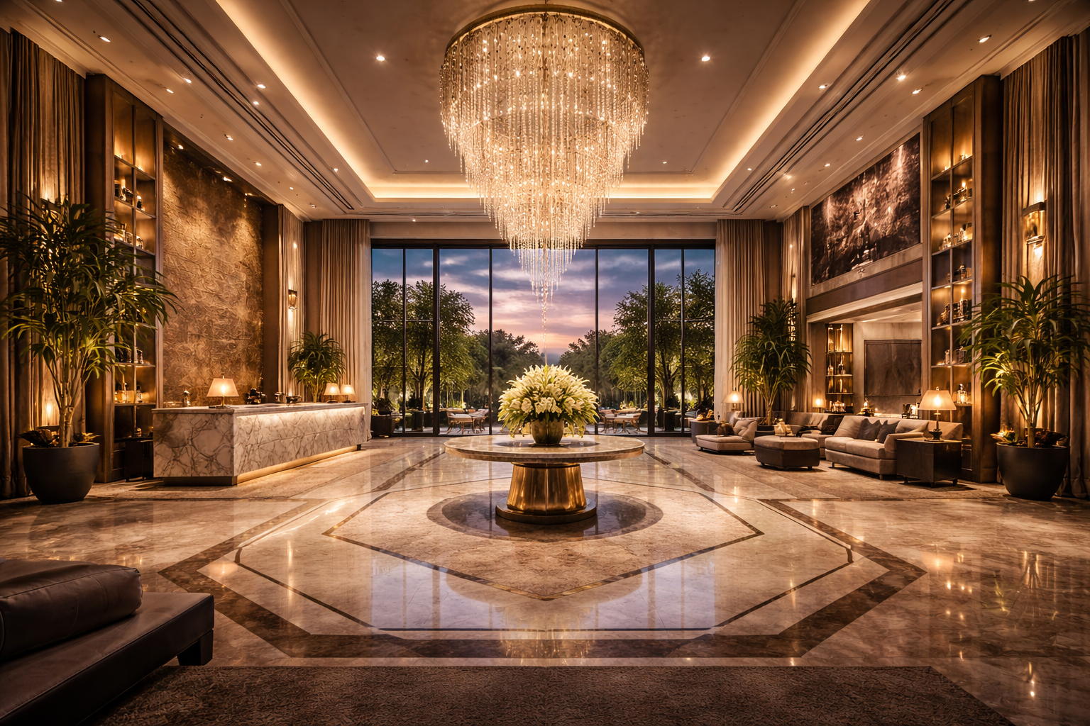 Brigade Stellaris Grand Lobby – Premium Residences Velachery Chennai