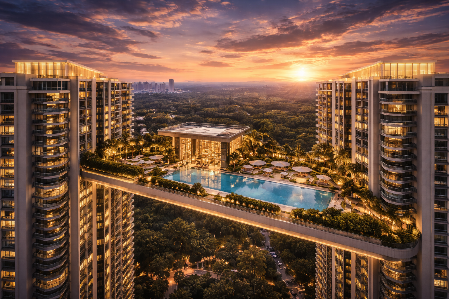 Brigade Stellaris Sky Bridge Towers